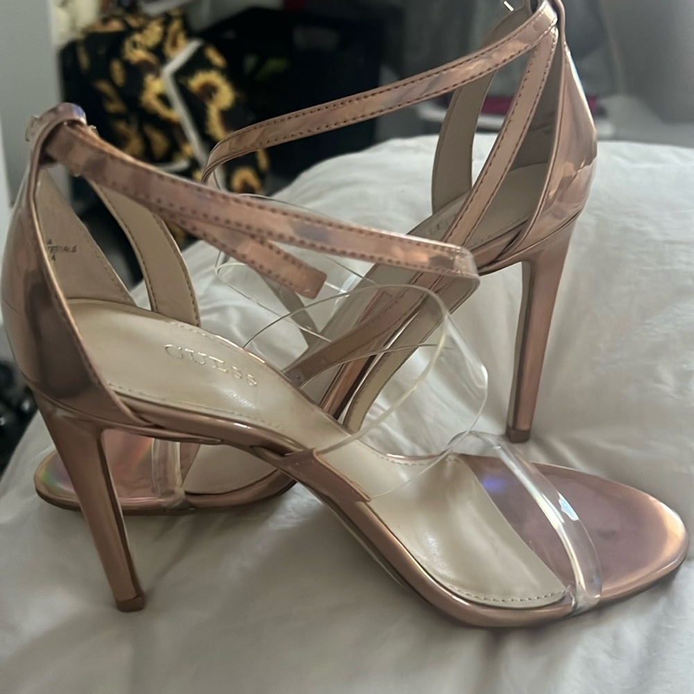 Guess Rose Gold Heels